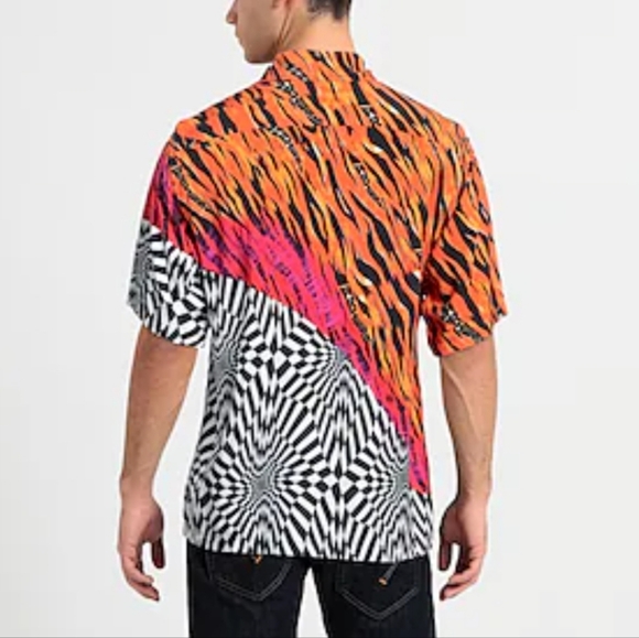 Vans Vault x Aries Distorted Pattern button shirt - Picture 3 of 10